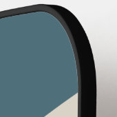 Retro Surfside Across Striping with Name ピックルボールラケット (左詳細)