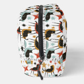 Retro Swanky Black Cat in Atomic MCM Toiletry Bag ドップキット (右)