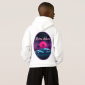 “Retro Synthwave” Back Print Hoodie (裏面フル)
