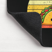 Retro Taco Lover Shirt Funny Retro Taco Humor  マウスパッド (コーナー)
