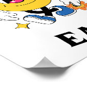 Retro Take it Easy  ポスター (角)