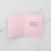 Retro Tea Party Galentines Ladies Lunch サンキューカード (内部)