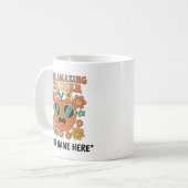 Retro Teacher Appreciation  | Personalized Class o コーヒーマグカップ (正面左)