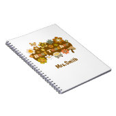 Retro Teacher Notebook ノートブック (右側)