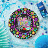 Retro Teacher  Paper Plate ペーパープレート (パーティー)