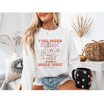 Retro Teacher Pumpkin “Y’all Gonna Learn Today"