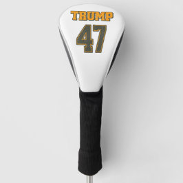 Retro Team Trump 47 Vintage ゴルフヘッドカバー