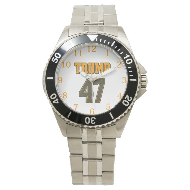 Retro Team Trump 47 Vintage 腕時計 (正面)