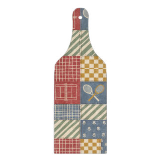Retro Tennis Patchwork Quilt カッティングボード