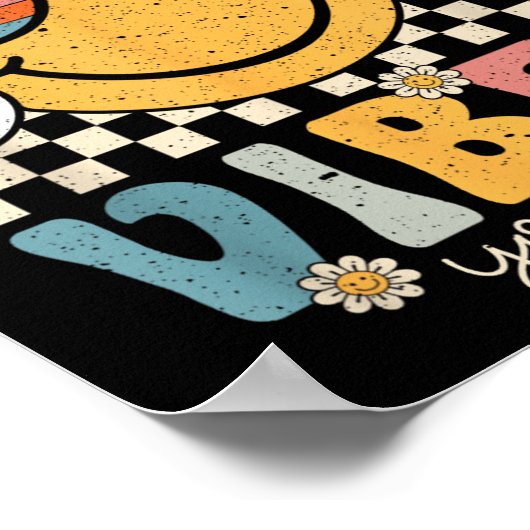 Retro Test Day Vibes You Got This Motivation Teach ポスター (角)