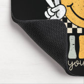 Retro Test Day Vibes You Got This Motivation Teach マウスパッド (コーナー)