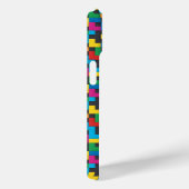 Retro Tetris Blocks Seamless Pattern Case-Mate iPhoneケース (裏面 / 右)