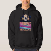 Retro Thailand Thai Souvenir Surf パーカ (正面)