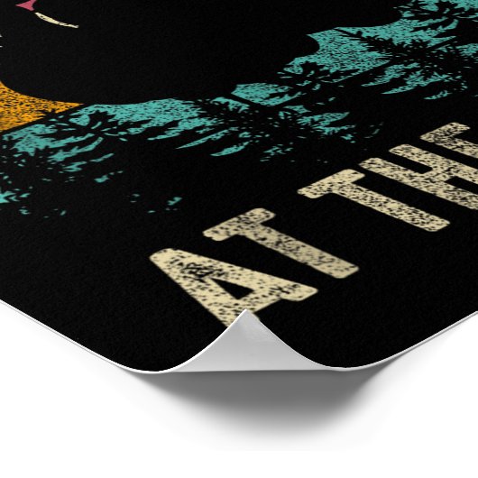 Retro Thanksgiving Coolest Turkey At Table Boys Ki ポスター (角)