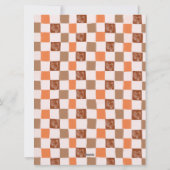 Retro Thanksgiving Words game card シーズンカード (裏面)