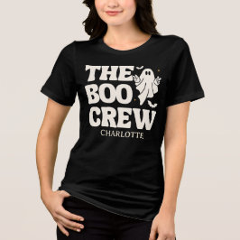  Retro The Boo Crew Spooktacular Halloween トライブレンドＴシャツ