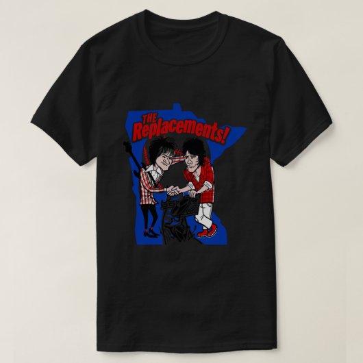 Retro The Replacements Band Gift Music Forever Tシャツ (デザイン正面)