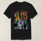 Retro The Slits Band Rock Gift For Fans Tシャツ (デザイン正面)