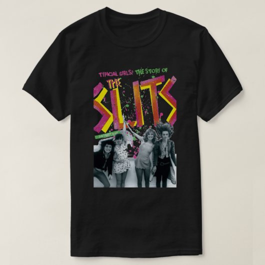 Retro The Slits Band Rock Gift For Fans Tシャツ (デザイン正面)