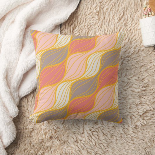  retro Throw Pillow クッション (ブランケット)