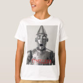Retro Tin Man Steampunk Armor Tシャツ (正面)