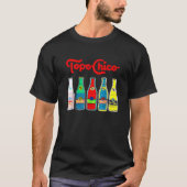 Retro Topo Distressed Arts Chico Outfits Bottled W Tシャツ (正面)