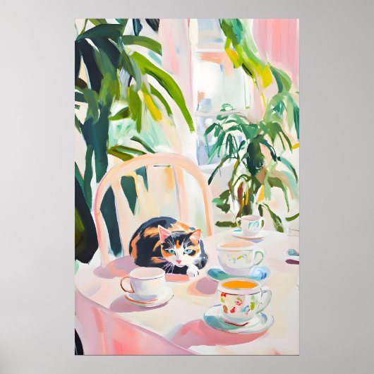 Retro Tortoiseshell Poster, Tortoiseshell Oil ポスター (正面)