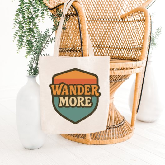 Retro Travel Badge Tote Bag Design トートバッグ