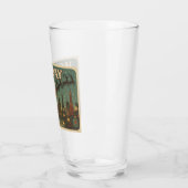 Retro Travel Christmas Mug — Holiday 2026 タンブラーグラス (左)