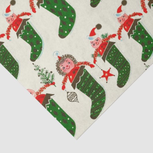 Retro Treasures Christmas Stockings 薄葉紙 (詳細)