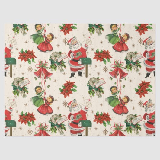 Retro Treasures Christmas Tissue Paper 薄葉紙 (正面)