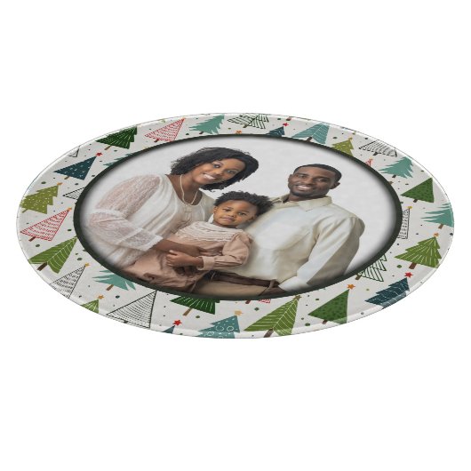 Retro Trees カッティングボード (角)