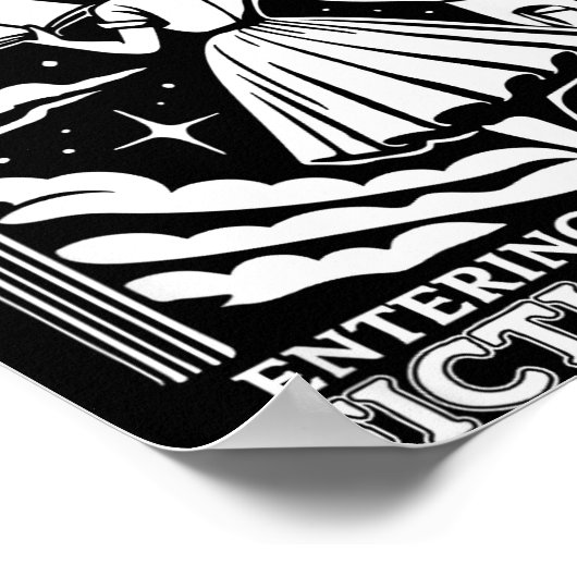 Retro Trendy Bookish Book Lover Reading Quotes Lea ポスター (角)