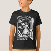 Retro Trendy Bookish Book Lover Reading Quotes Lea Tシャツ (正面)