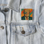 Retro Trump Pin 缶バッジ (インサイチュ)