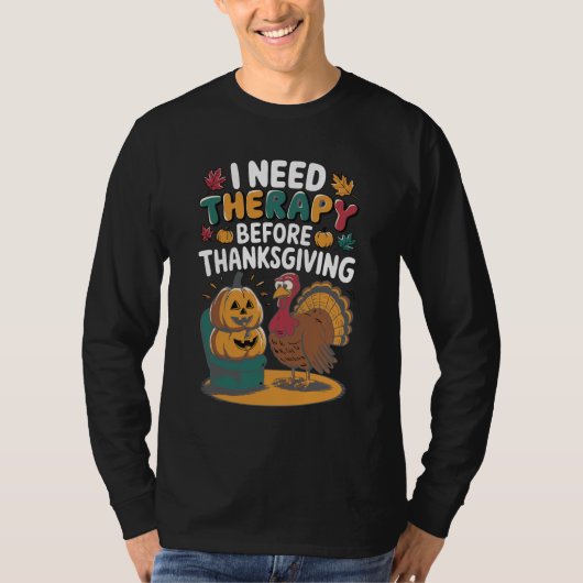 Retro Turkey Therapy  Tシャツ (正面)
