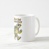 Retro Turtle Legendary Calm White Mug コーヒーマグカップ (正面右)