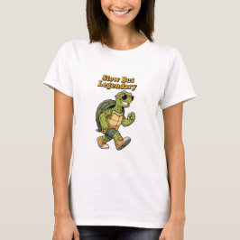 Retro Turtle Legendary Calm Women’s T-Shirt Tシャツ