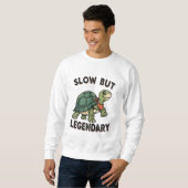 Retro Turtle Legendary Pace Men’s Sweatshirt スウェットシャツ (正面フル)