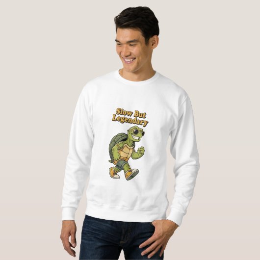 Retro Turtle Steady Legend Men’s Sweatshirt スウェットシャツ (正面フル)