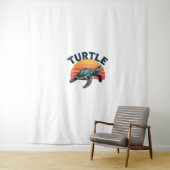 Retro Turtle T-Shirt タペストリー (インサイチュ)