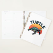 Retro Turtle T-Shirt プランナー手帳 (ディスプレー)