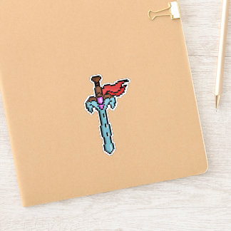 Retro Ultimate Sword Sticker シール