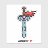 Retro Ultimate Sword Sticker シール (シート)