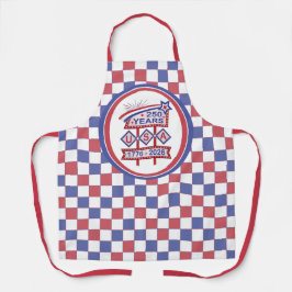 Retro USA 250th Anniversary Marquee Sign 1776-2026 エプロン