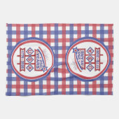 Retro USA 250th Anniversary Marquee Sign 1776-2026 キッチンタオル (横)