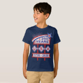 Retro USA 250th Anniversary Marquee Sign 1776-2026 Tシャツ (正面フル)