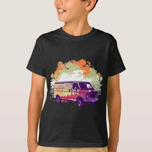 retro.van tシャツ (正面)