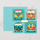 Retro Vans Holiday Card シーズンカード (正面/裏面)