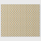 Retro Venice Italy Wrapping Paper – Gondola  ラッピングペーパー (フラット)